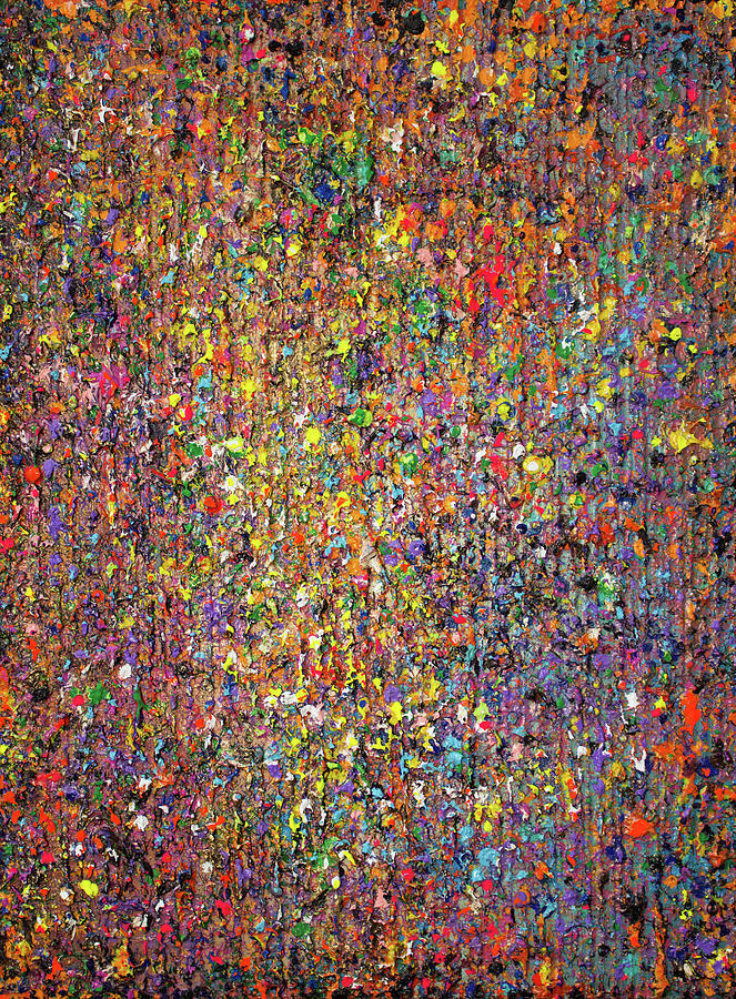 663x900 Opt.62.16 Pretty Things Painting By Derek Kaplan - Kaplan Painting