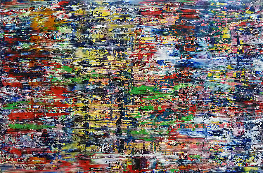 900x594 To Be With You Painting By Derek Kaplan - Kaplan Painting