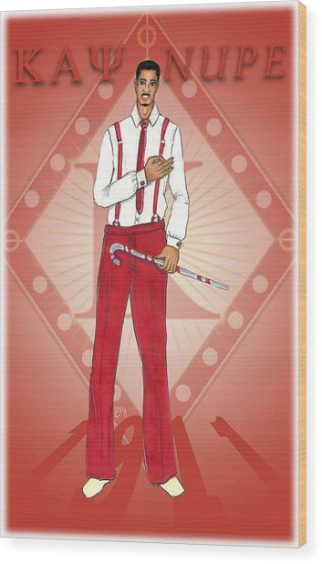 353x618 Kappa Alpha Psi Wood Prints And Kappa Alpha Psi Wood Art Pixels - Kappa Alpha Psi Painting