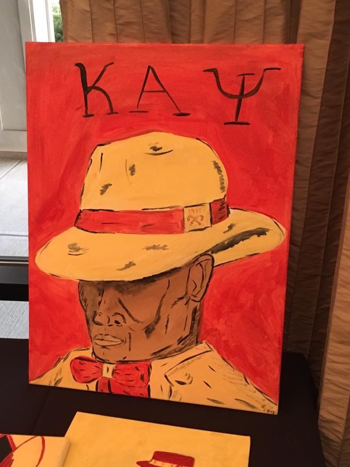720x960 Kappa Alpha Psi Acrylic Painting My Art Kappa - Kappa Alpha Psi Painting