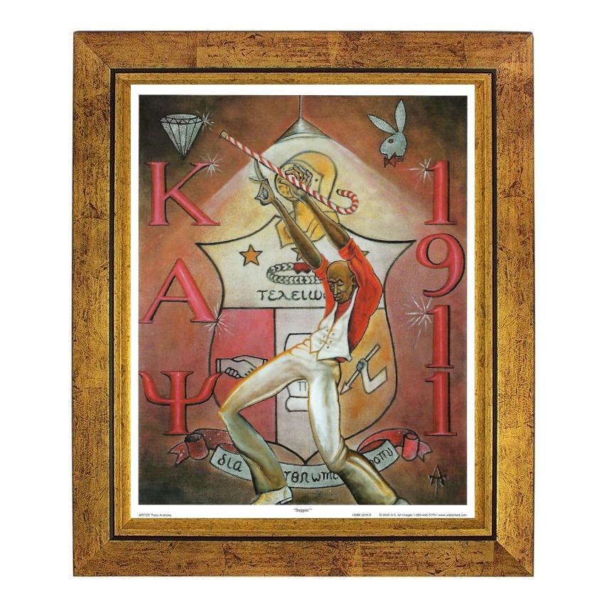 850x850 Steppin Kappa Alpha Psi By Tracy Andrews (Art Print) The Black - Kappa Alpha Psi Painting