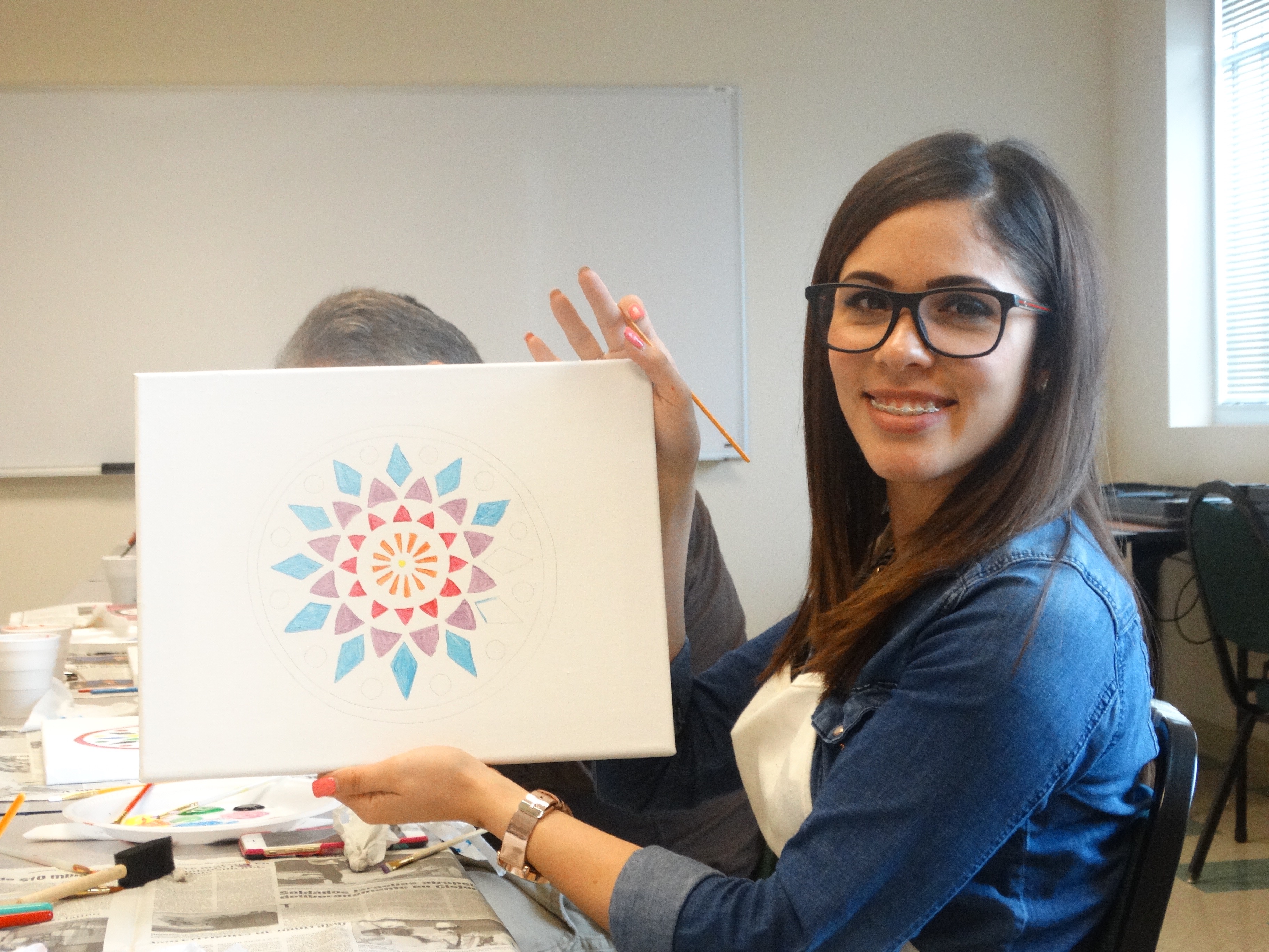 3648x2736 Painting With Psychology And Beta Xi Theta, A Chapter Of Phi Theta - Kappa Painting