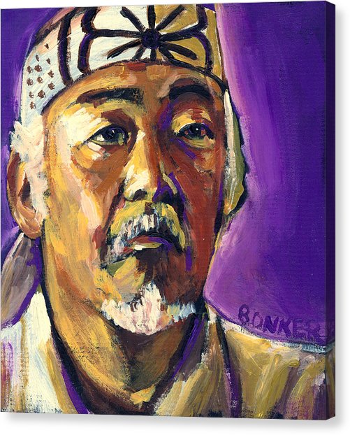 501x622 Karate Kid Canvas Prints Fine Art America - Karate Kid Painting