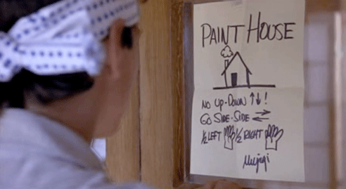 492x269 Karate Kid Gif - Karate Kid Painting