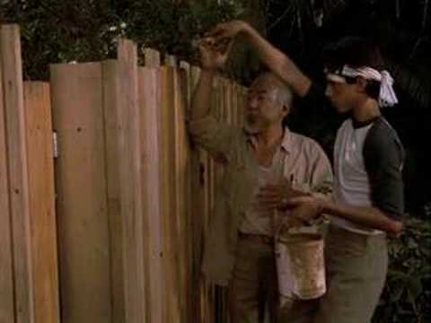 480x360 Karate Kid Lesson 4 (Paint The Fence) - Karate Kid Painting