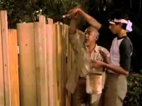480x360 Karate Kid Lesson 4 Paint The Fence - Karate Kid Painting