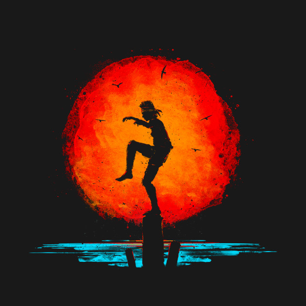 630x630 Karate Kid Minimal Tribute Painting - Karate Kid Painting