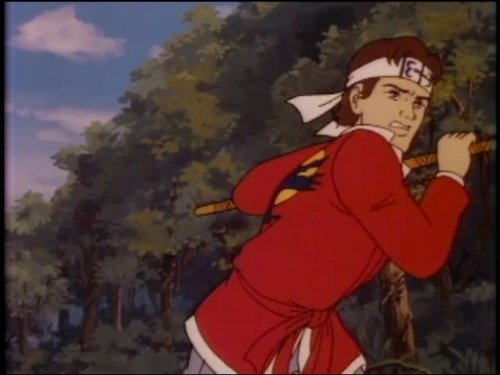 500x375 My Brother's Keeper (1989) - Karate Kid Painting