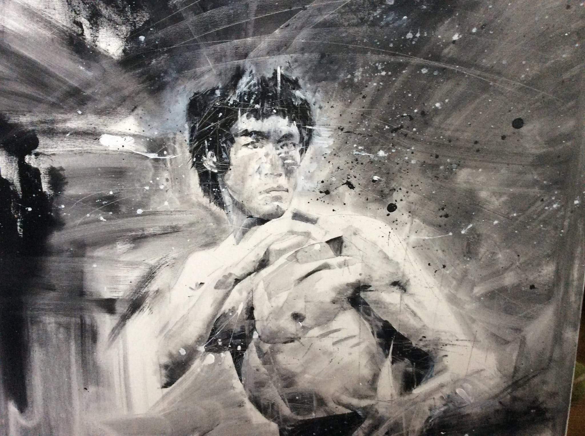 2048x1529 Claire Allen Brunn Donates Painting For Charity - Karate Painting