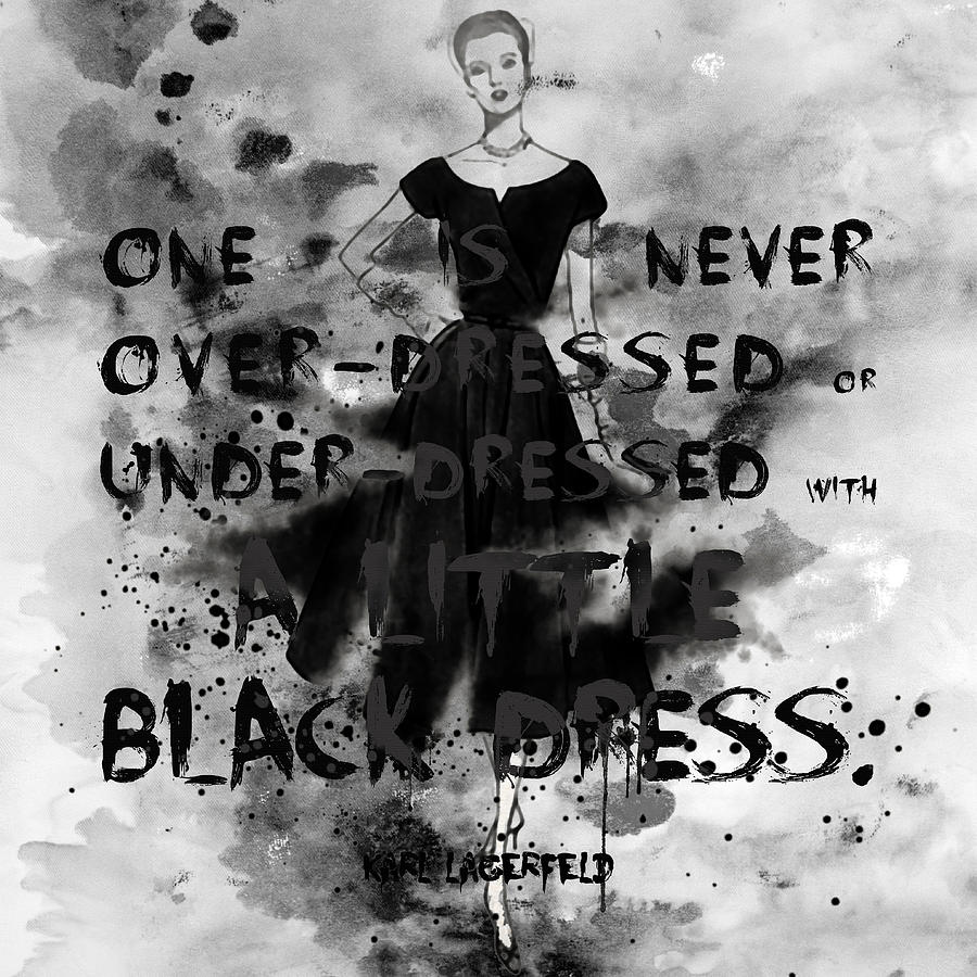 900x900 Karl Lagerfeld Fashion Quote 1 - Karl Lagerfeld Painting