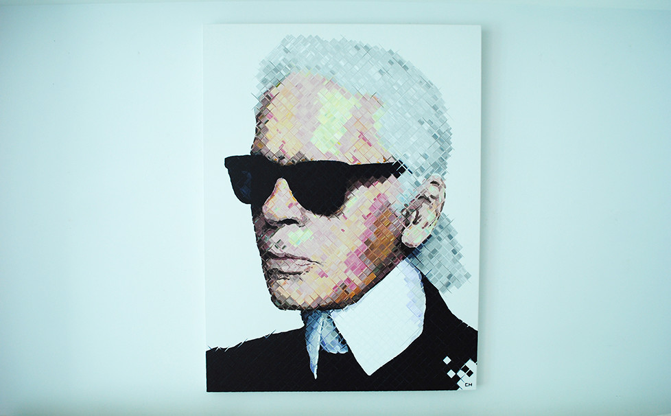 978x606 Karl Lagerfeld Painting - Karl Lagerfeld Painting