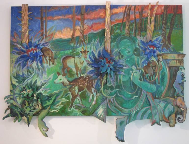 770x588 Saatchi Art Karma Painting By Barbara Berry - Karma Painting