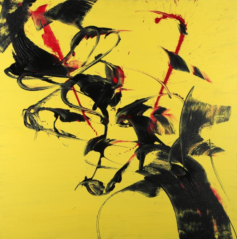 770x775 Saatchi Art Karma Painting By Bharat Thakur - Karma Painting