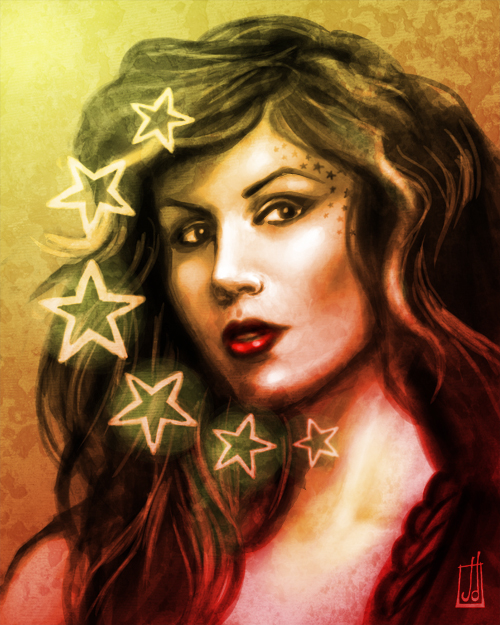 500x625 Kat Von D By Fatale16 - Kat Von D Oil Painting
