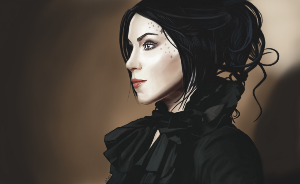 1023x627 Kat Von D By Michael Gibbs By Michaelgibbsartist - Kat Von D Painting