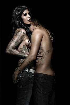 266x400 All New Tattoo Kat Von D - Kat Von D Painting