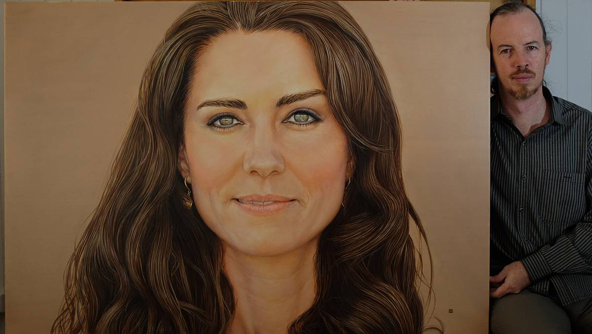 Kate Middleton Painting