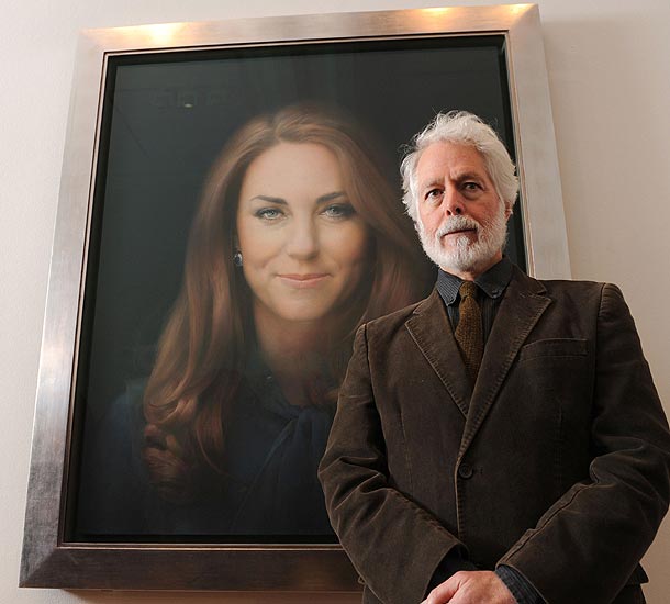 610x550 Kate Middleton Artist Paul Emsley Responds To Criticism Over Royal - Kate Middleton Painting