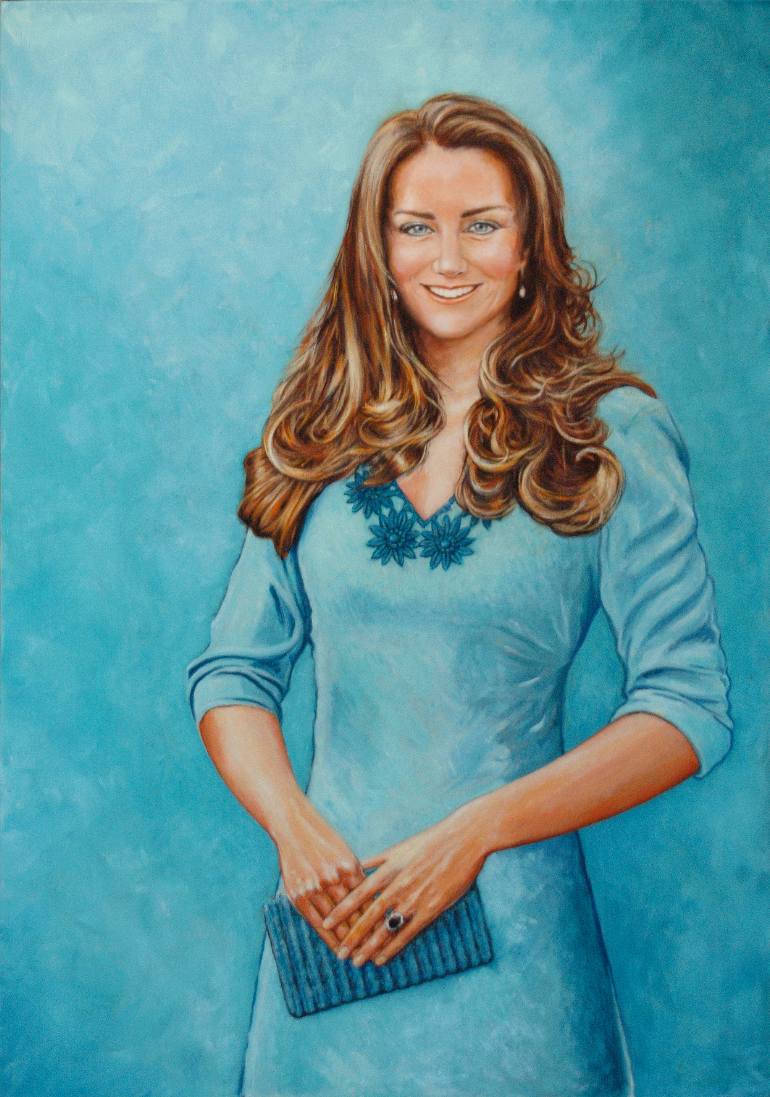 770x1097 Saatchi Art Kate Middleton Painting By Roja F - Kate Middleton Painting