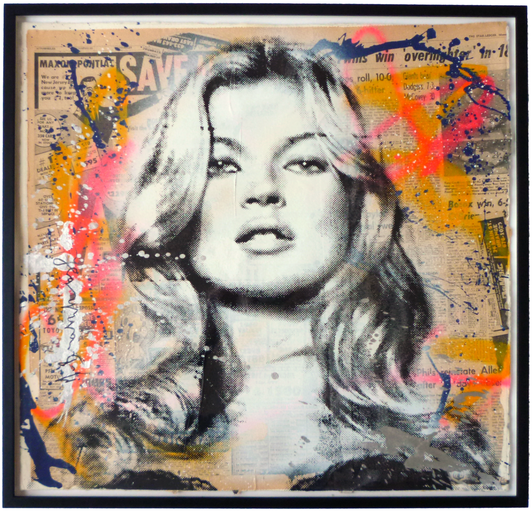 532x512 Paddle8 Kate Moss - Kate Moss Painting