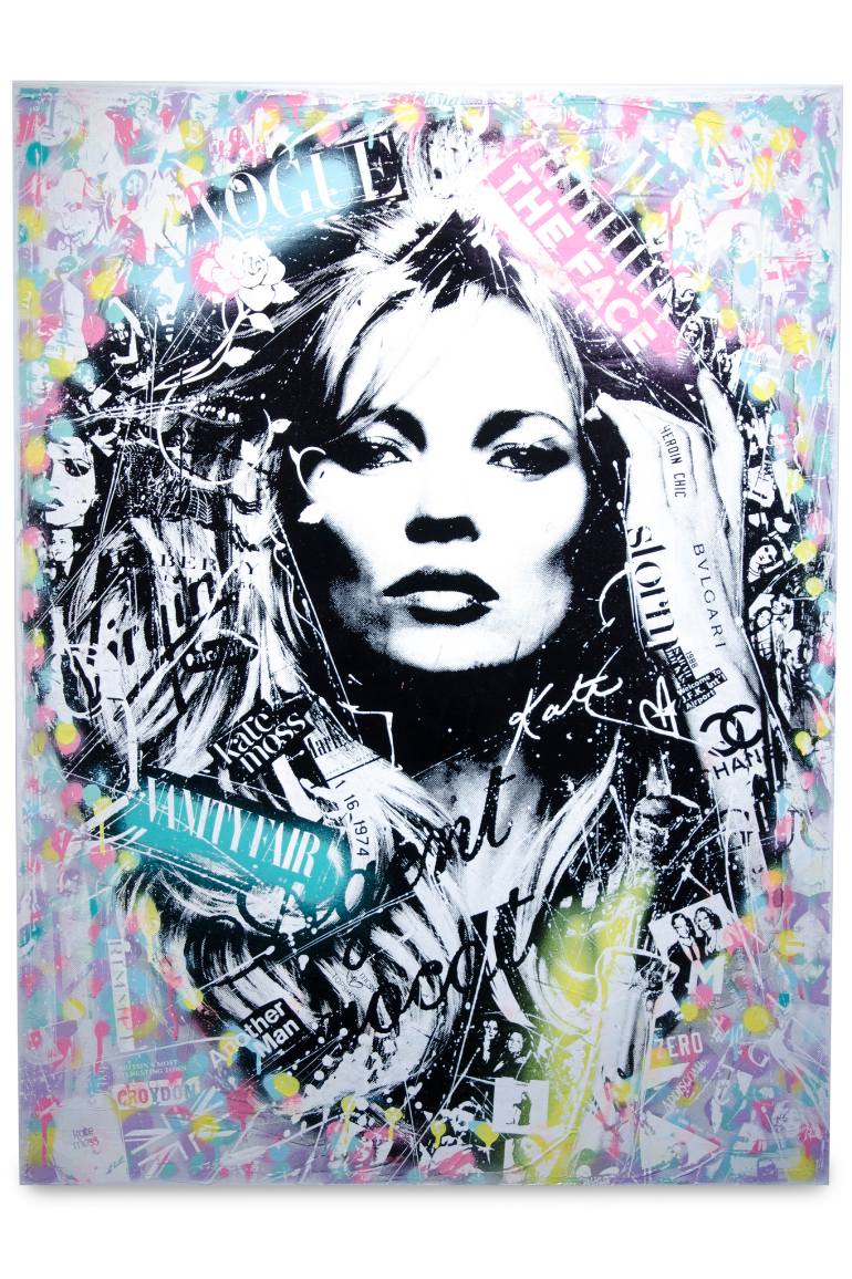 770x1156 Saatchi Art Kate Moss Painting By Devon Almarinez - Kate Moss Painting