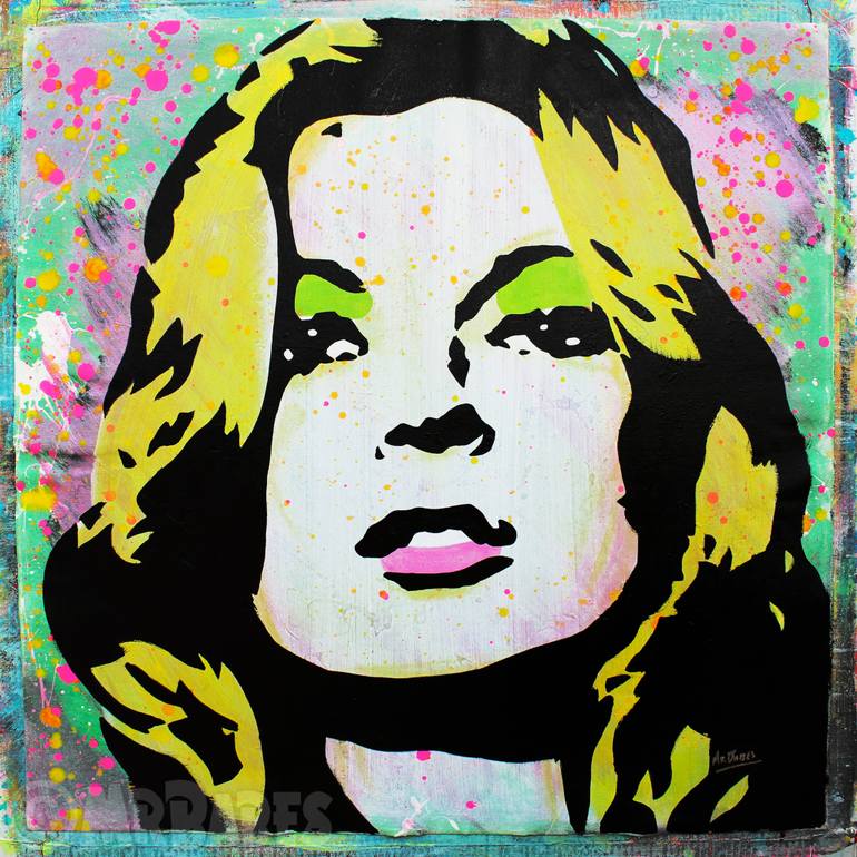 770x770 Saatchi Art Kate Moss Painting By Mr Babes - Kate Moss Painting