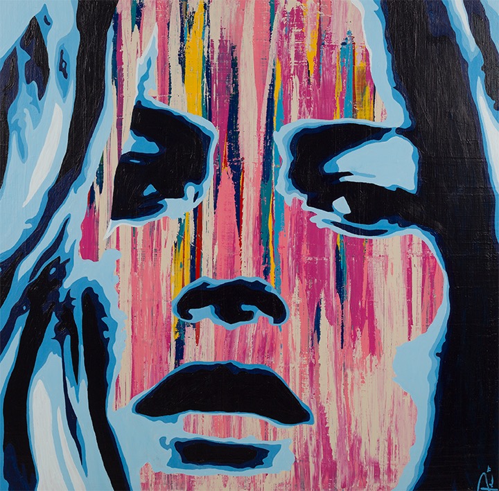 720x709 Jeremy Penn Penn - Kate Moss Painting