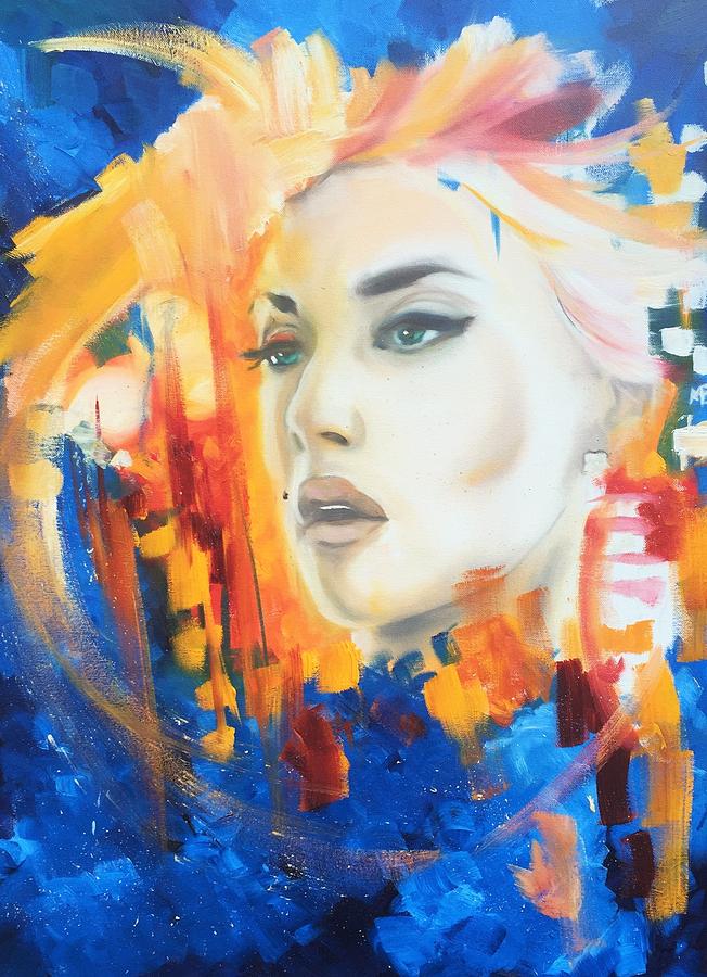 652x900 Kate Winslet Painting By Matt Burke - Kate Winslet Painting