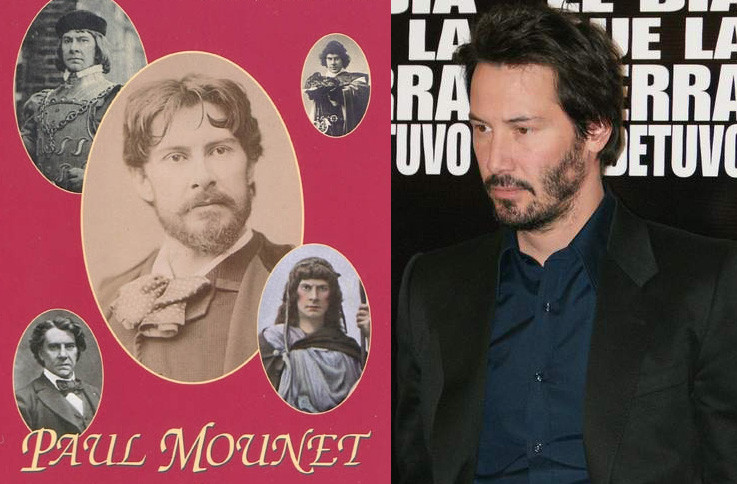 737x484 Keanu Reeves Is Immortal - Keanu Reeves Painting
