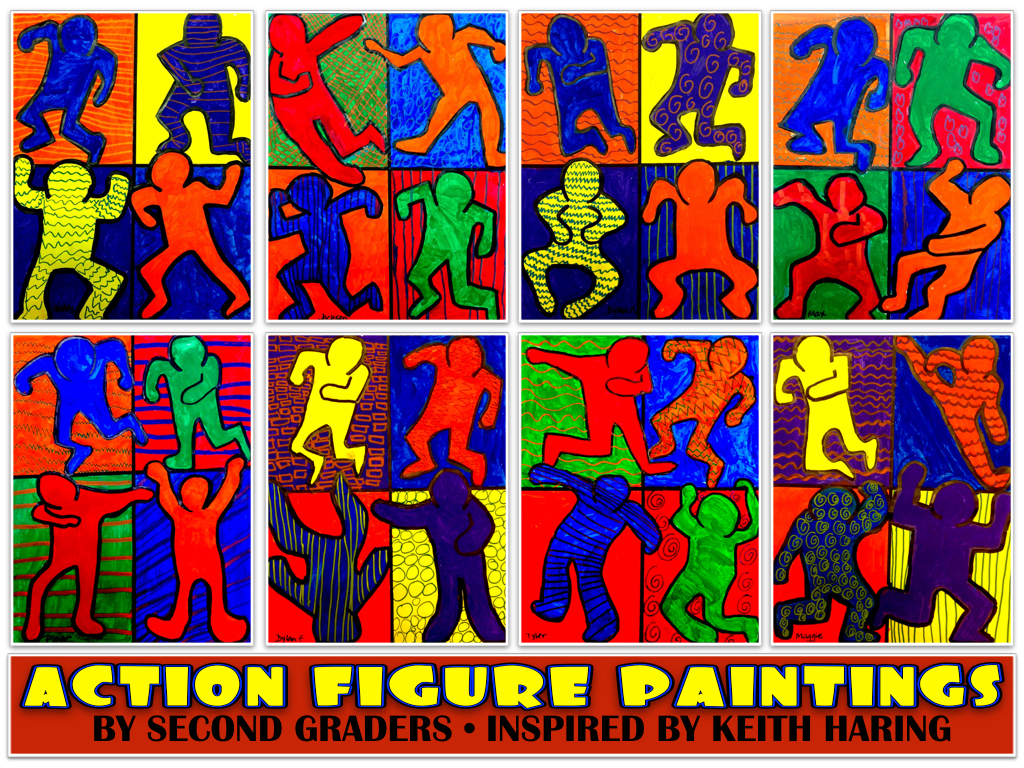 1024x768 Keith Haring Paintings - Keith Haring Painting