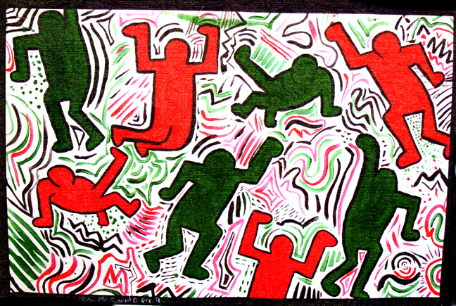 648x435 Learn Keith Haring - Keith Haring Painting