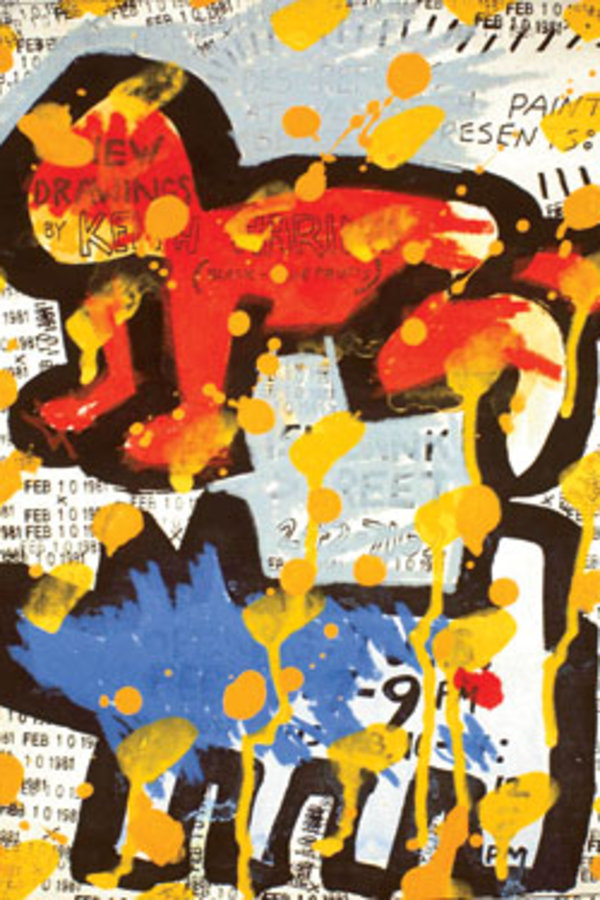 600x900 The Pop Art Of Keith Haring Departures - Keith Haring Painting