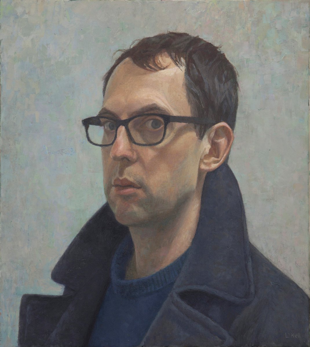 1070x1200 Laurence Kell On Twitter My Latest Painting, A Self Portrait - Kell Painting