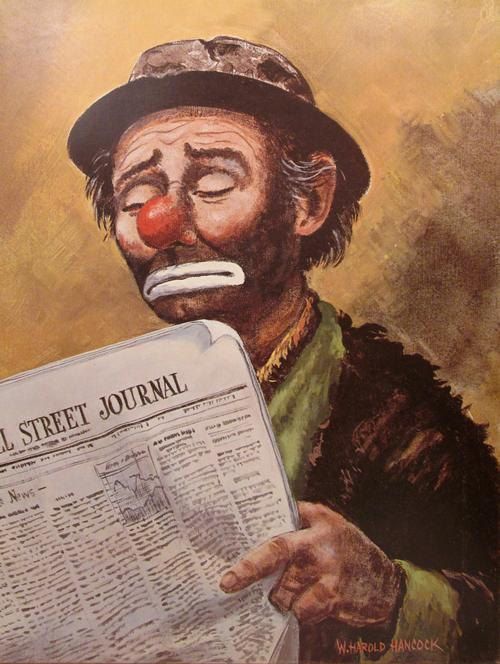 500x664 Emmett The Clown Painting Emmett Kelly Clown Paintings 18 Best - Kelly Clown Painting