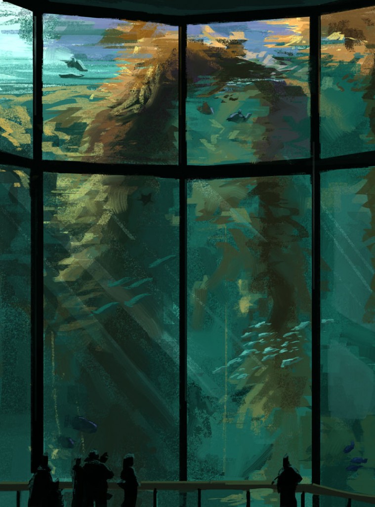 759x1024 Kelp Forest Digital Plein Air Society - Kelp Forest Painting