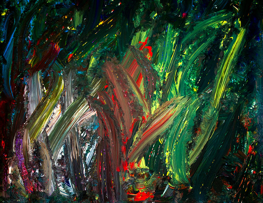 900x695 Kelp Forest Painting By Marie Jamieson - Kelp Forest Painting