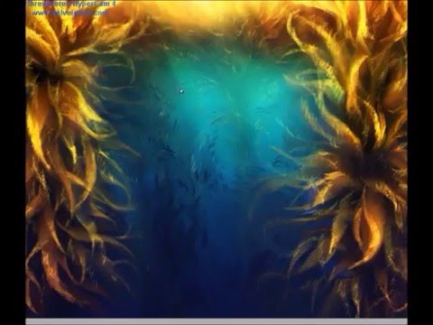 480x360 Kelp Forest Speedpaint - Kelp Forest Painting