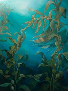236x314 Kelp Forest By On @ - Kelp Forest Painting