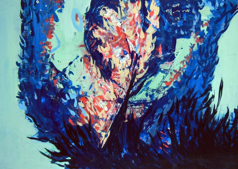 770x549 Saatchi Art Kelp In Ecstasy Painting By Nemanja Vuckovic - Kelp Painting