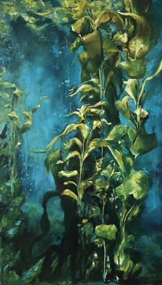 236x415 Kelp art oilpainting Art Painting Techniques - Kelp Painting