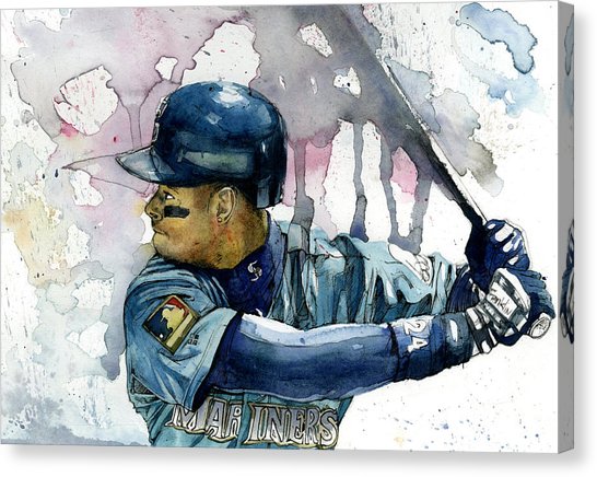 546x436 Ken Griffey Jr. Painting By Michael Pattison - Ken Griffey Jr Painting
