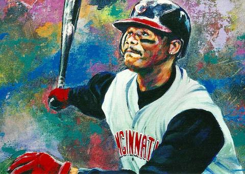 480x342 Ken Griffey Jr. Fine Art Print - Ken Griffey Jr Painting