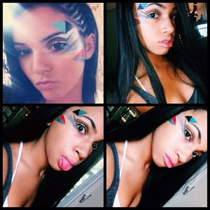300x300 Kendall Jenner Inspired Face Paint. Beautylish - Kendall Jenner Painting