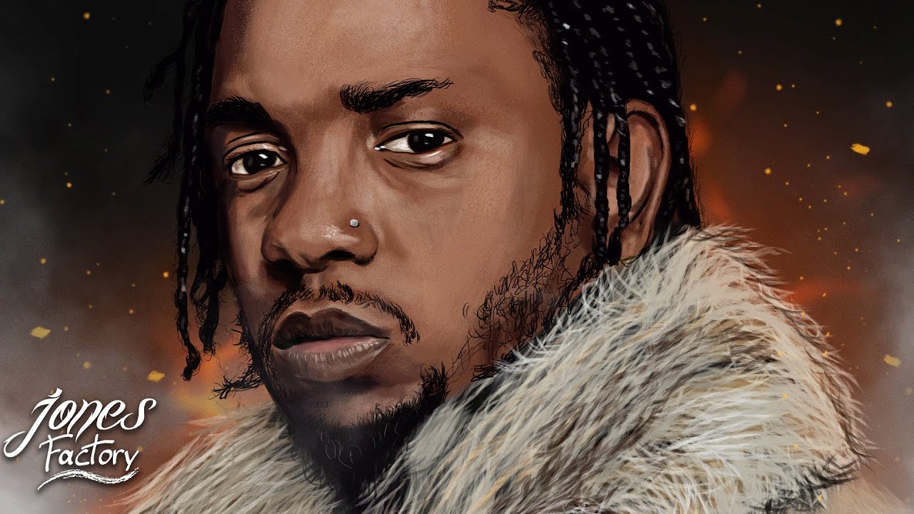 1280x720 Kendrick Lamar Damn. Digital Speed Painting - Kendrick Lamar Painting