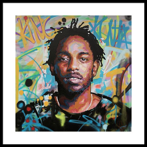 600x600 Kendrick Lamar Framed Art Prints Fine Art America - Kendrick Lamar Painting