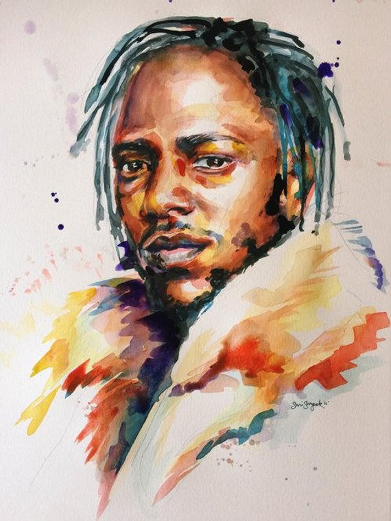 570x760 Kendrick Lamar Painting - Kendrick Lamar Painting