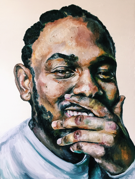 563x750 Mariella Angela Shares The Stories Behind 5 Of Her Favorite Hip - Kendrick Lamar Painting