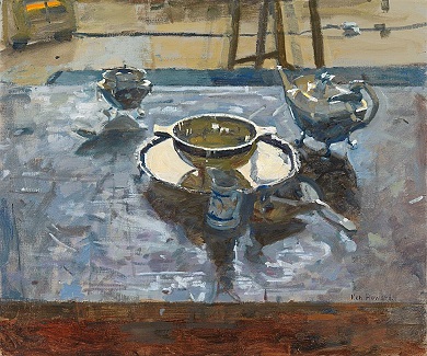 390x325 Ken Howard Exhibition The National Rust - Kens Painting