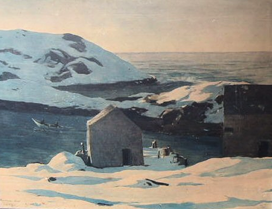 546x419 Rockwell Kent, Friend Of Robert Strong Woodward, Painter Of New - Kent Painting