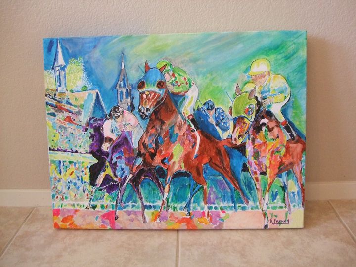 720x540 Kentucky Derby - Kentucky Derby Painting